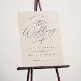 "Simply Scripted" - Welcome Signs in Ecru by Erica Krystek - In Use