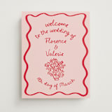 "Playful" - Welcome Signs in Honeymoon by Grae - Front