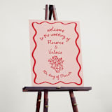 "Playful" - Welcome Signs in Honeymoon by Grae - In Use