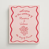 "Playful" - Welcome Signs in Honeymoon by Grae - Front