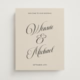 "Rise" - Welcome Signs in Affogato by Inkblot Design - Front