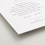 "Written" - Welcome Signs in Cotton by Jennifer Postorino - Detail