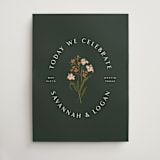 "Encircled in Love" - Welcome Signs in Forest by Kindred Fields - Front