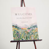 "Blooming Meadows" - Welcome Signs in Meadow by Petra Kern - In Use