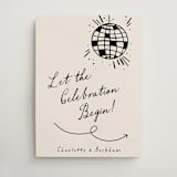 "Disco Direction" - Welcome Signs in Cream by Pixel and Hank - Front