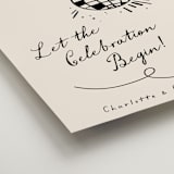 "Disco Direction" - Welcome Signs in Cream by Pixel and Hank - Detail