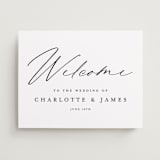 "Big welcome" - Welcome Signs in Night by Stacey Meacham - Front