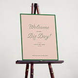 "cotillion" - Welcome Signs in Peach by Megan Davis - In Use