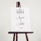 "Ink drawing" - Welcome Signs in Sugar by Cass Loh - In Use