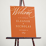 "Bold Background" - Welcome Signs in Sunset by Erin German - In Use