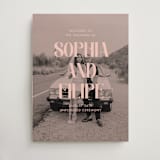 "Cinematic" - Welcome Signs in Blush by Morgan Kendall - Front