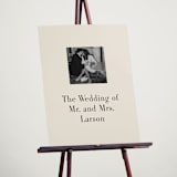 "Photo Booth" - Welcome Signs in Champagne by Baumbirdy - In Use