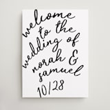 "Marlowe" - Welcome Signs in Tuxedo by Kelly Watkins - Front