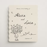 "Roses" - Welcome Signs in Vanilla by Ani Somi - Front