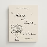 "Roses" - Welcome Signs in Vanilla by Ani Somi - Front
