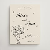 "Roses" - Welcome Signs in Vanilla by Ani Somi - Front