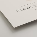 "Simple Seashell" - Welcome Signs in Sand by Hannah Bowman - Detail