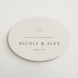 "Simple Seashell" - Welcome Signs in Sand by Hannah Bowman - Front