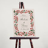 "Cherry Tomatoes" - Welcome Signs in Tomato by Katharine Watson - In Use