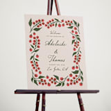 "Cherry Tomatoes" - Welcome Signs in Tomato by Katharine Watson - In Use