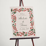 "Cherry Tomatoes" - Welcome Signs in Tomato by Katharine Watson - In Use