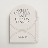 "oval" - Welcome Signs in Sandstone by lori jacobs wemple - Front
