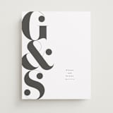 "monogram square" - Welcome Signs in Slate by Lori Wemple - Front