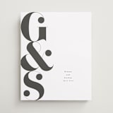 "monogram square" - Welcome Signs in Slate by Lori Wemple - Front