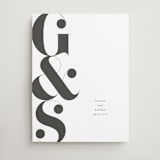 "monogram square" - Welcome Signs in Slate by Lori Wemple - Front
