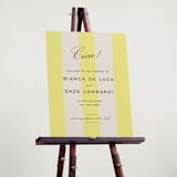 "Campania" - Welcome Signs in Limone by Megan Davis - In Use