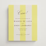 "Campania" - Welcome Signs in Limone by Megan Davis - Front