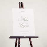 "Chic Script" - Welcome Signs in Garden by Kelly Schmidt - In Use