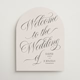 "Mirin" - Welcome Signs in Linen by Kate Ahn - Front
