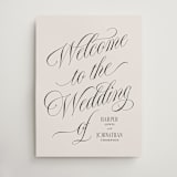 "Mirin" - Welcome Signs in Linen by Kate Ahn - Front