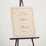 "Party On!" - Welcome Signs in Sangria Spark by Zove Ahhh - In Use