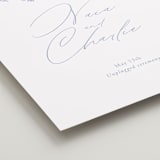 "Ocean Dreams" - Welcome Signs in Pale Cerulean by Sabrin Deirani - Detail