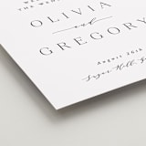 "Classy Type" - Welcome Signs in Lily by Hooray Creative - Detail