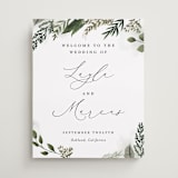 "Classic Love" - Welcome Signs in Vanilla by Susan Moyal - Front