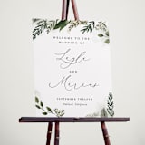 "Classic Love" - Welcome Signs in Vanilla by Susan Moyal - In Use