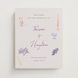 "tablescape drawing" - Welcome Signs in Hydrangea by Cass Loh - Front