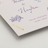 "tablescape drawing" - Welcome Signs in Hydrangea by Cass Loh - Detail
