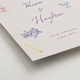 "tablescape drawing" - Welcome Signs in Hydrangea by Cass Loh - Detail