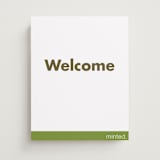 "Portrait Custom" - Welcome Signs in Charcoal by Minted Custom - Front