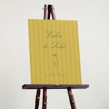 "Calia " - Welcome Signs in Caribbean Citrus by Ani Somi - In Use