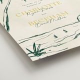 "Coastal Drift" - Welcome Signs in Caribbean Citrus by Pixel and Hank - Detail