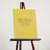 "Bloom" - Welcome Signs in Island Citrus by Morgan Kendall - In Use