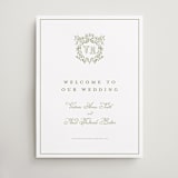 "Crestino" - Welcome Signs in Moss by Petra Kern - Front