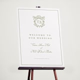 "Crestino" - Welcome Signs in Moss by Petra Kern - In Use