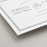 "Fresh Classic" - Welcome Signs in Emerald by letterfix - Detail