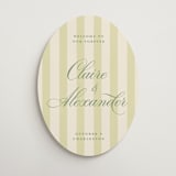 "Heirloom" - Welcome Signs in Citrine by Creo Study - Front